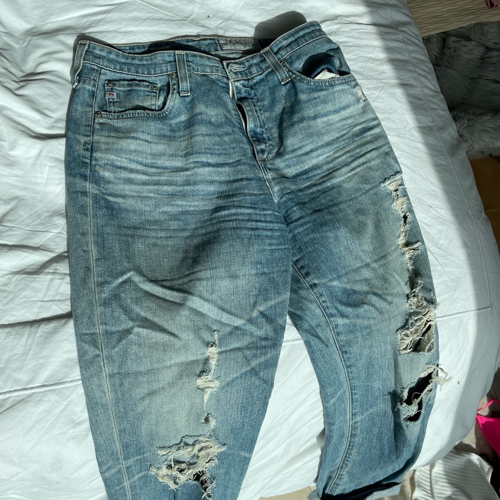 AG Jeans Distressed Phoebe
